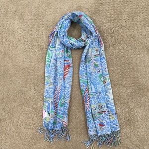Lilly Pulitzer Get Nauti Scarf OS